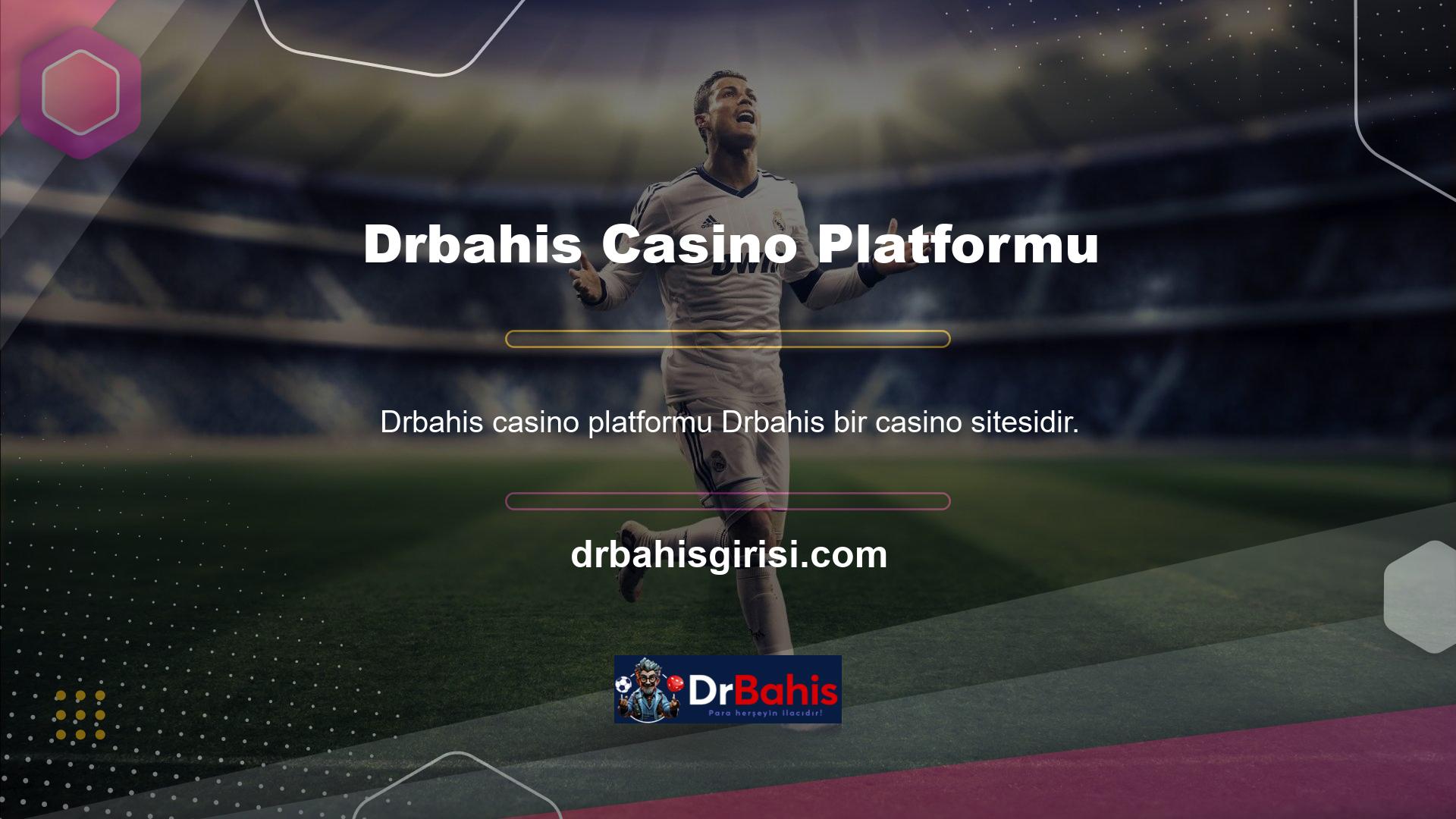 Ayrıca, sadece bir casino sitesi olmayan Drbahis bahis sitesinde spor etkinliklerine bahis koyabilirsiniz